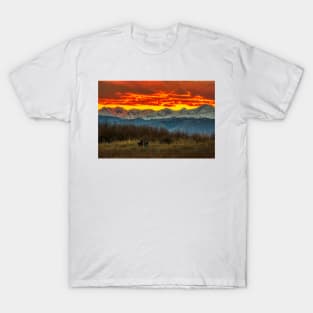 Indian Peaks Sunset T-Shirt